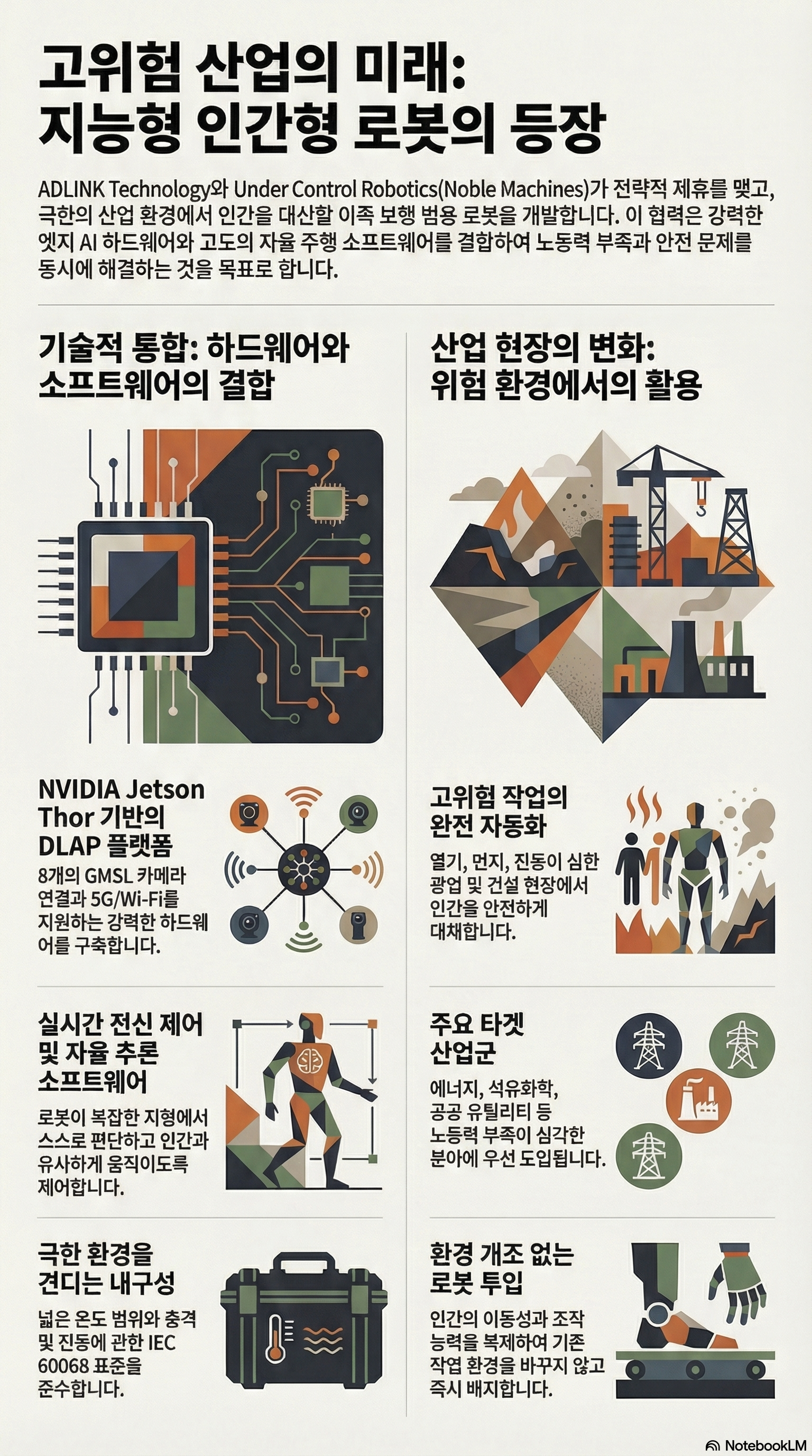 Dangerous Env Robot Infographic